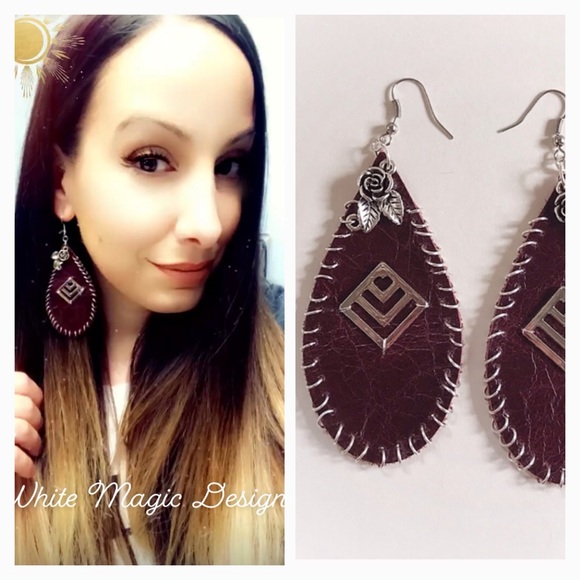 Bloody Gorgeous Teardrop Earrings - Picture 2 of 5